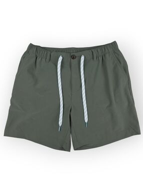 Chubbies Everywear 6" Shorts Mens Size Large Olive Green EUC